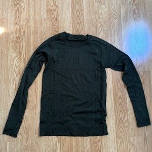 Swiftly long sleeve in dark moss